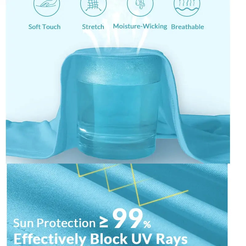 Men's Sun Protection shirts Summer UPF 50+ Long Sleeve Quick Dry Men Shirts Breathable Hiking Fish Performance Tops UV-Proof Beauty hair & fashionfj