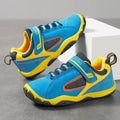 Children's Sneakers Spring Boy's Sports Shoes Leather Running Shoes Wear-resistant Comfortable Sneakers