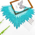 Sparkling Sequin Bead Feather Patches for Wedding Dress DIY - Tulle Fabric Applique Waistbands Shoulder Decor Skirts Accessories Beauty hair & fashionfj