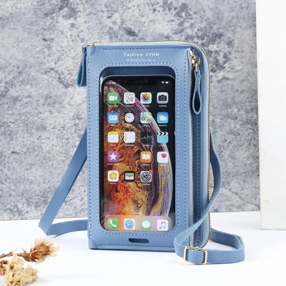 Women Crossbody Bags Touch Screen Cell Phone Purse Fashion Shoulder Bag Mobile Mini Wallet Card Holder Handbag Fashion