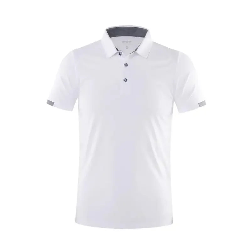 Quick-drying sports polo shirt custom printed company brand logo casual short-sleeved polo print shirt T-shirt 4XL 2025 Beauty hair & fashionfj
