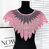 Sparkling Sequin Bead Feather Patches for Wedding Dress DIY - Tulle Fabric Applique Waistbands Shoulder Decor Skirts Accessories Beauty hair & fashionfj