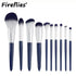 14Pcs Makeup Brushes Soft Fluffy Cosmetic Powder Eye Shadow Foundation Blush Blending Beauty Make Up Brush With Powder Puff Idea Beauty hair & fashionfj