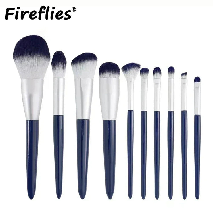 14Pcs Makeup Brushes Soft Fluffy Cosmetic Powder Eye Shadow Foundation Blush Blending Beauty Make Up Brush With Powder Puff Idea Beauty hair & fashionfj