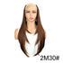 WIGSIN 22Inch Synthetic V-shaped Layered 4 Clips Long Straight Hair Extension Fashion Invisible Hairpiece Wig for Women Beauty hair & fashionfj