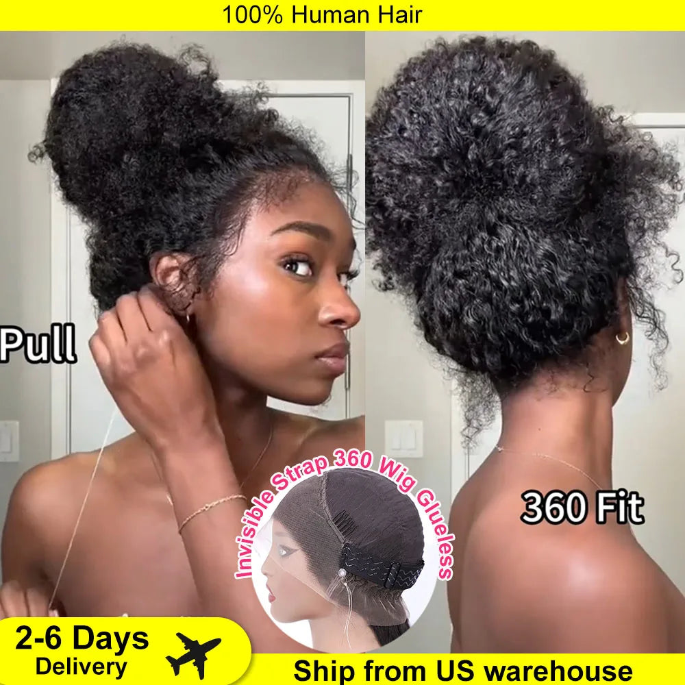 250 Density Invisible Strap 360 Full Hd Glueless Wig 30 Inch Water Wave Lace Front Human Hair Wig Deep Curly Wave Frontal Wig Beauty hair & fashionfj