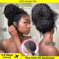 250 Density Invisible Strap 360 Full Hd Glueless Wig 30 Inch Water Wave Lace Front Human Hair Wig Deep Curly Wave Frontal Wig Beauty hair & fashionfj