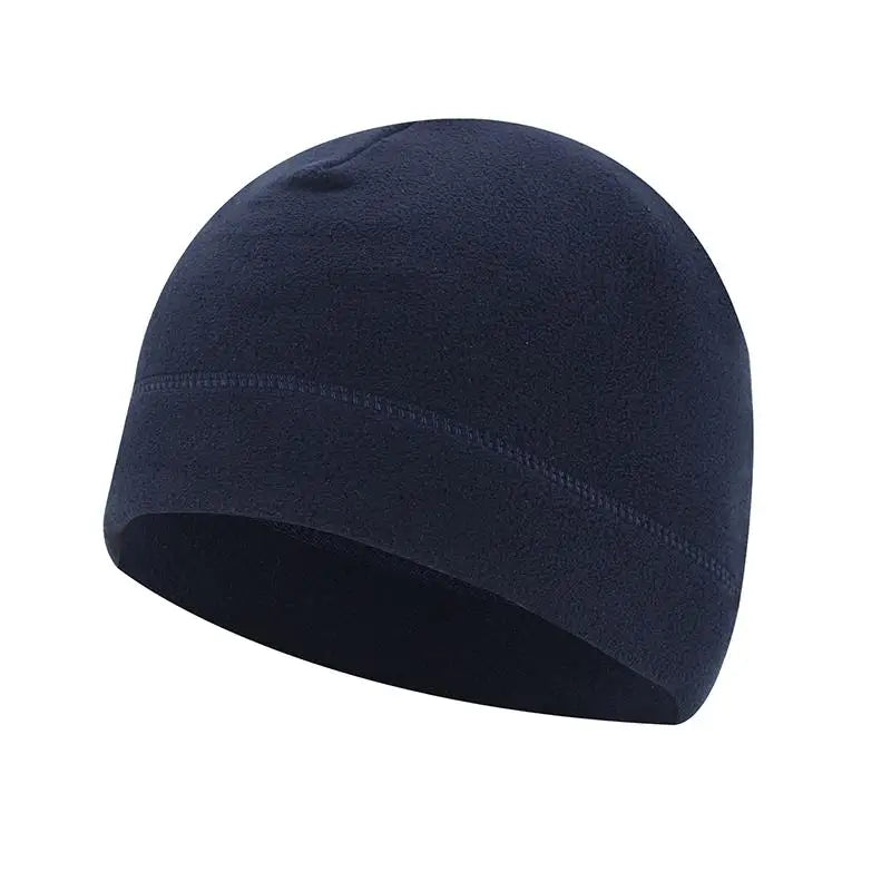 Winter New Fleece Hat Windproof Outdoor Hiking Accessories Hunting Men Caps Snowboard Cycling Warmer Brimless Beanies Hat