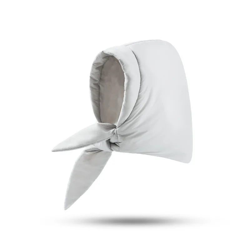 New Winter Warm Down Hat women's Outdoor Windproof Cold Padded Thickened Head Wrap Cap Waterproof  Gorro Invierno Hot