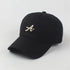 Retro Embroidered Embroidery Baseball Cap Spotted Cat Peaked Cap Letter Baseball Hat Sunscreen Hat Retro Sun Hat Spring Summer Beauty hair & fashionfj