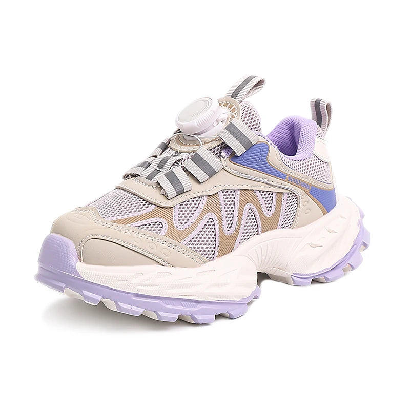 Kids Sneakers for Girls Fashion Sports Shoes for Toddlers Breathable Non-slip Children School Running Shoes for Boys Versatile