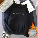 Cozy & Stylish Warm Female Hooded Tops – Perfect for Every Season Beauty hair & fashionfj