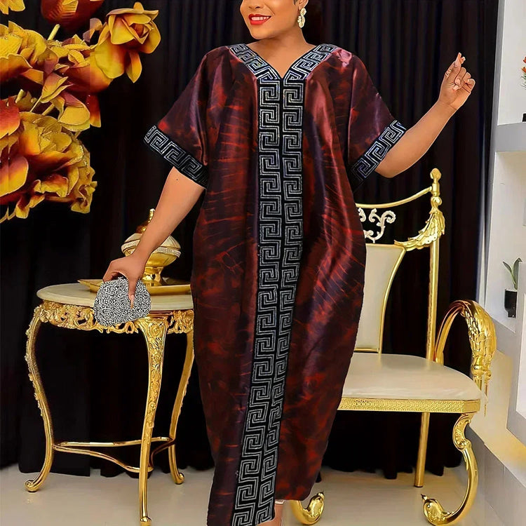 Customized Abayas For Women Dubai Luxury African Muslim Fashion Caftan Marocain Evening Party Dresses Boubou Robe Djellaba Femme Beauty hair & fashionfj