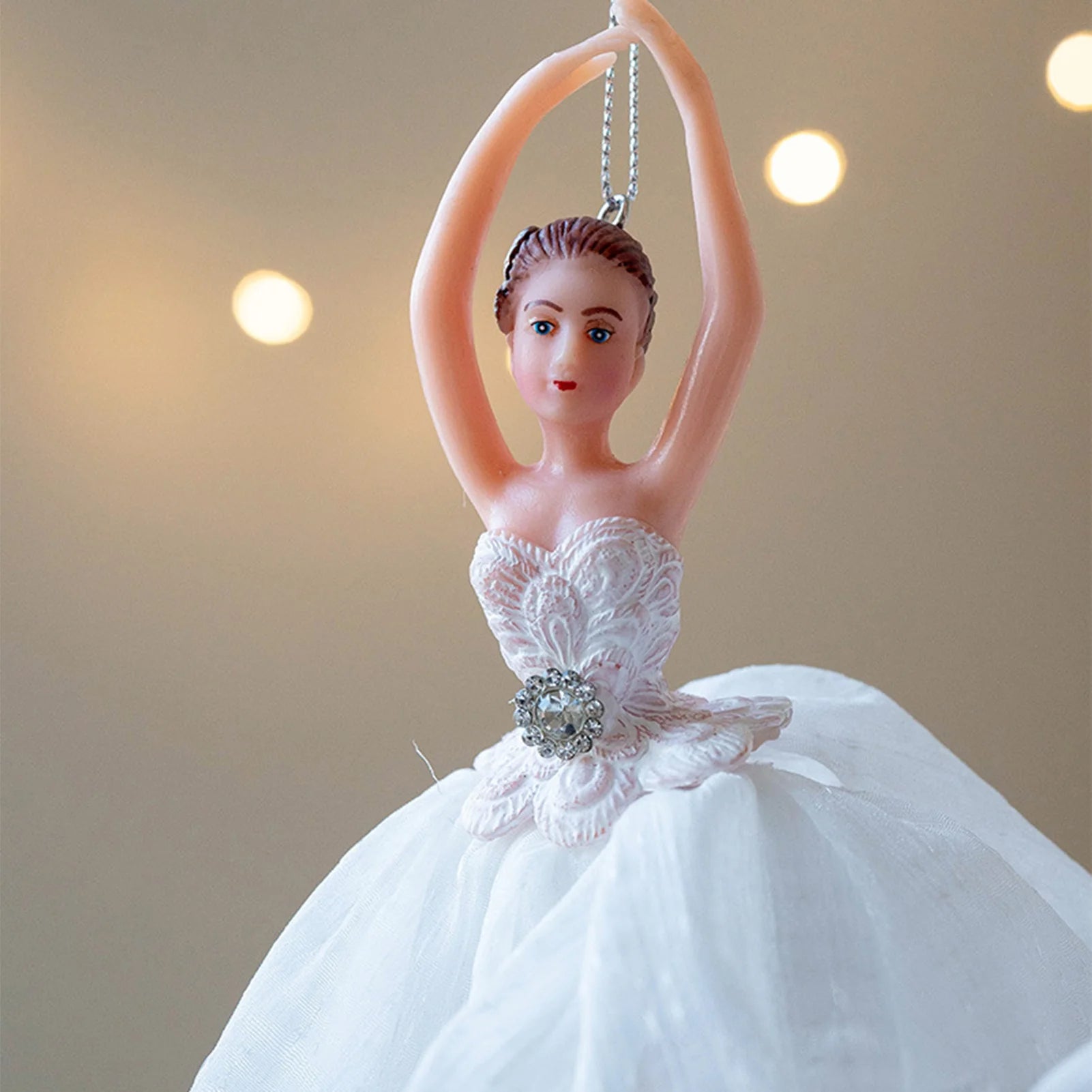 Christmas Tree Pendant Exquisite Elegant Fairy Hanging For Tree Branch 2025 Navidad New Year Thanksgiving Day Party Decorations