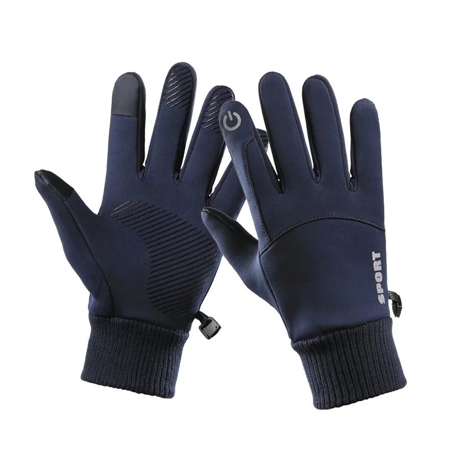 Thermal Gloves for Men & Women for Touchscreen Use,Featuring a Non-Slip Grip,Windproof Properties,Warmth for Cycling & Hiking.