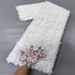 White Nigerian Lace Fabric 2023 High Quality African Net Lace Fabric With Sequins Embroidery Fabric For Wedding 5Yards Beauty hair & fashionfj