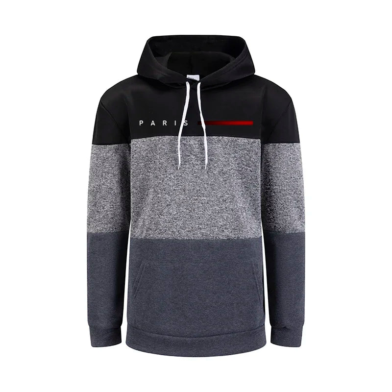 Hoodies for Women Printing Splicing Sweatshirts Versatile Pullover Daily Casual Comfort Woman Clothing Y2k Quality Street Tops Beauty hair & fashionfj