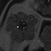 Elegant Dresses for Woman 2025 New O Neck Sleeveless Floral Decorate Straight Ankle Length Fashion Ladies Birthday Party Dress Beauty hair & fashionfj