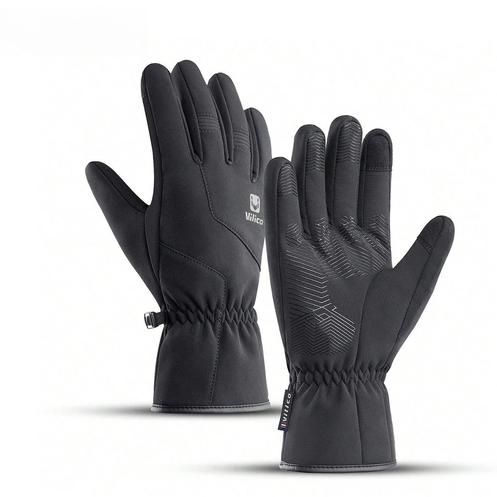 Autumn Winter Outdoor Cycling Gloves for Men Women Touchscreen Thermal Windproof Waterproof Anti-Slip Skiing Hiking Sports Glove