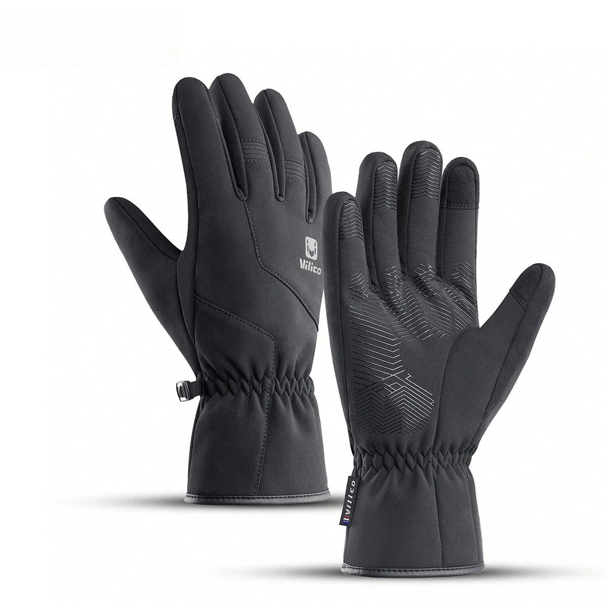 Autumn Winter Outdoor Cycling Gloves for Men Women Touchscreen Thermal Windproof Waterproof Anti-Slip Skiing Hiking Sports Glove