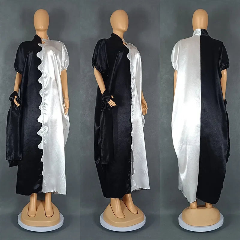 2025 African Dresses for Women Traditional Africa Clothing Dashiki Ankara Outfits Gown Abayas Robe Muslim Kaftan Maxi Long Dress Beauty hair & fashionfj