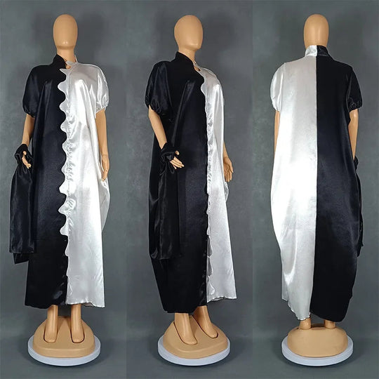 2025 African Dresses for Women Traditional Africa Clothing Dashiki Ankara Outfits Gown Abayas Robe Muslim Kaftan Maxi Long Dress Beauty hair & fashionfj
