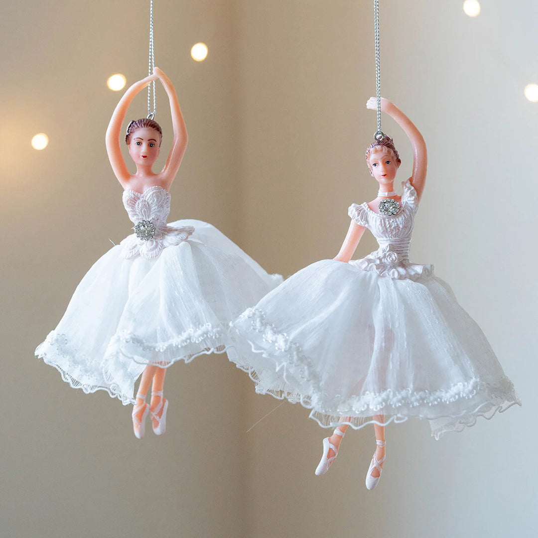 Christmas Tree Pendant Exquisite Elegant Fairy Hanging For Tree Branch 2025 Navidad New Year Thanksgiving Day Party Decorations