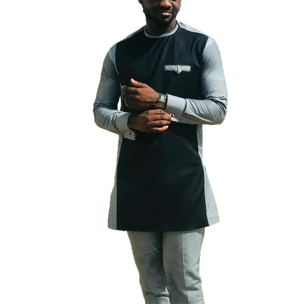 2 pieces kaftan outfits africa set clothing wedding evening dress dashiki african traditional dresses clothes for men 2025 Beauty hair & fashionfj