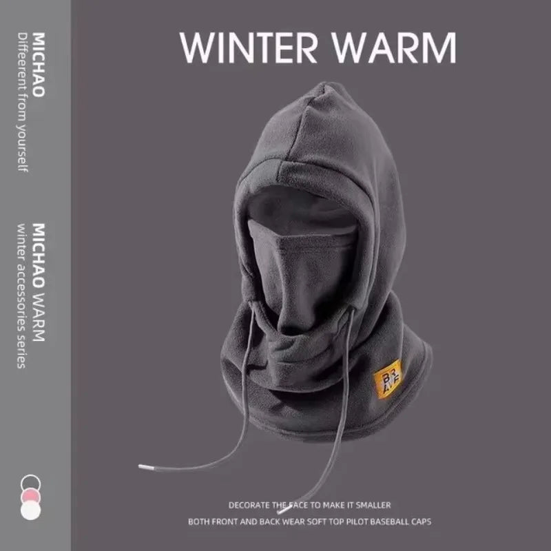 Winter Warm Hat with Mask and Neck Warmer 3-in-1 Windproof Balaclava for Men and Women  hat Cycling Cold Weather Protection