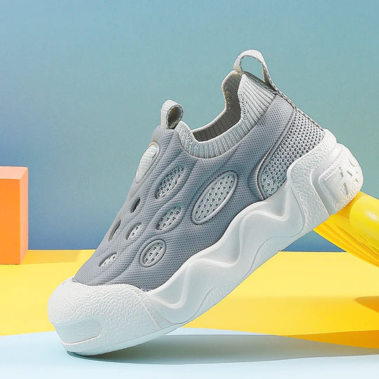 Kids Shoes Children Boys Sneakers Soft-soled Lightweight Breathable Non-slip Sports Running Walking for Girls Tennis Mesh Shoes