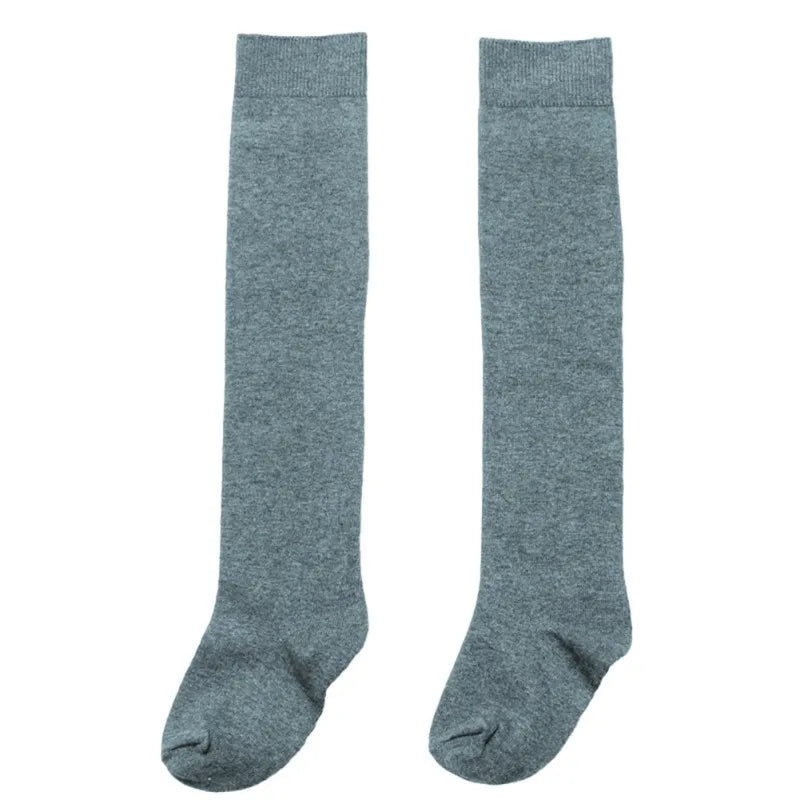 Kids Girls Knee High Socks School Uniform Socks Girls Seamless Cotton Stockings Toddler Football Socks Dress Socks