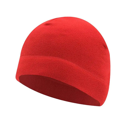 Winter New Fleece Hat Windproof Outdoor Hiking Accessories Hunting Men Caps Snowboard Cycling Warmer Brimless Beanies Hat