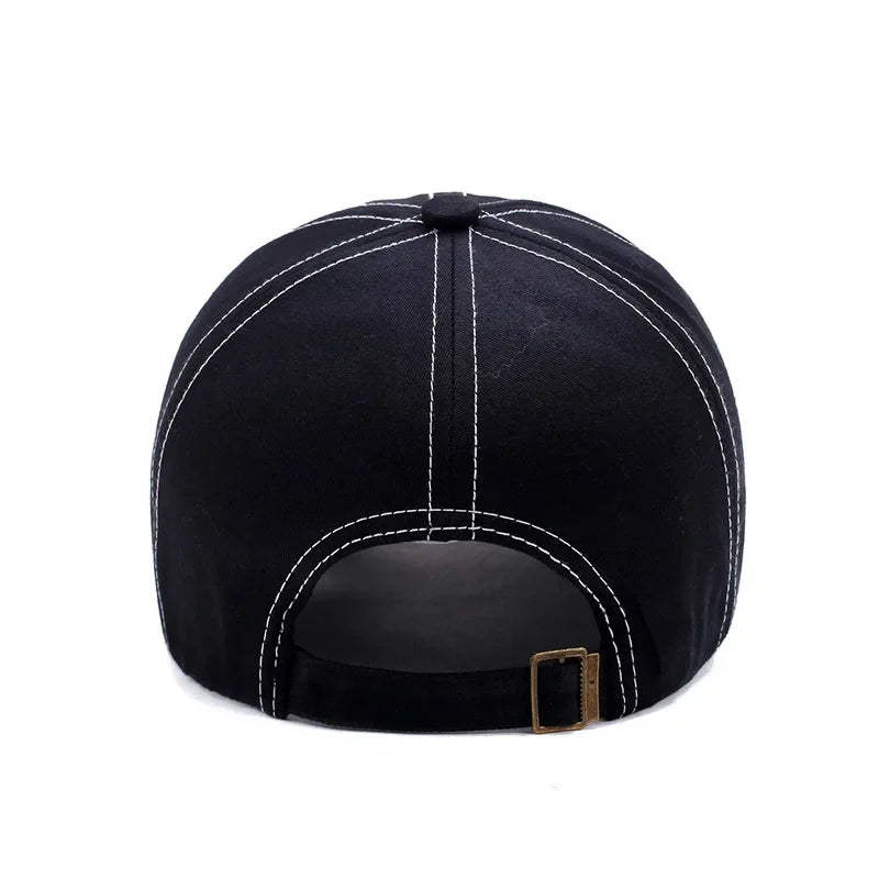 Hats Men'S And Women'S Four-Season Shade Baseball Cap Eagle Embroidery Korean Version Trendy Casual Couple Sunscreen Sun Hat Beauty hair & fashionfj