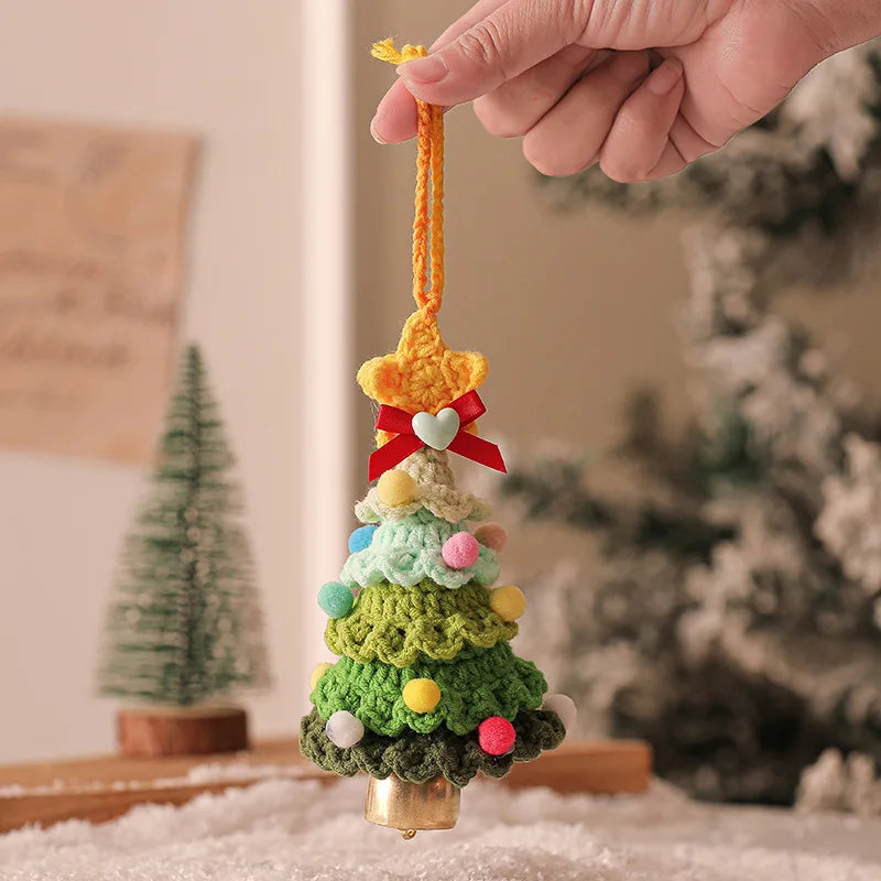 Christmas Tree Bell Pendant Comfortable High Quality Exquisite Craftsmanship Pleasant Christmas Tree Decor Gift Festive Ornament
