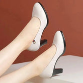 Cresfimix women cute high quality yellow pu leather pointed toe flat shoes lady casual office shoes white comfy shoes b3289 Beauty hair & fashionfj