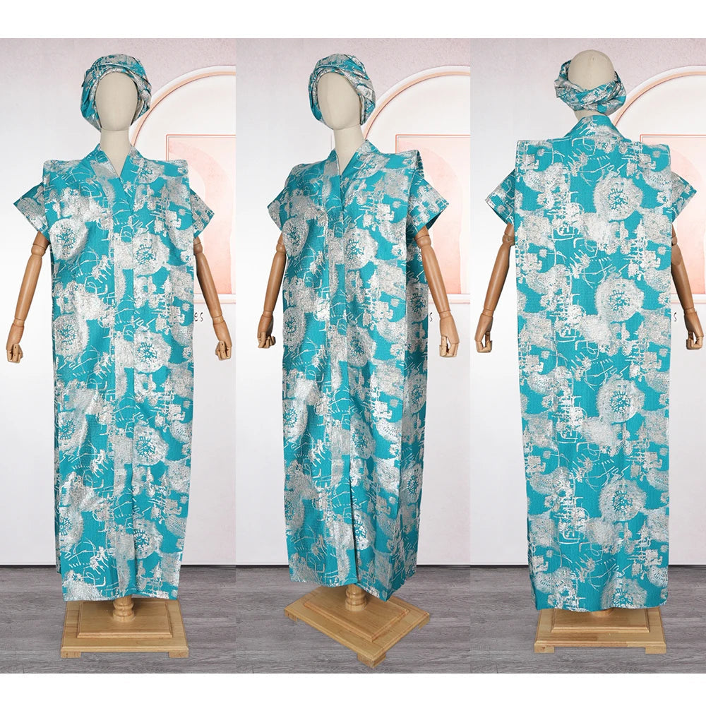 African Dresses for Women Traditional Africa Clothing Dashiki Ankara Outfits Gown Abayas Robe Muslim Kaftan Maxi Long Dress 2025 Beauty hair & fashionfj