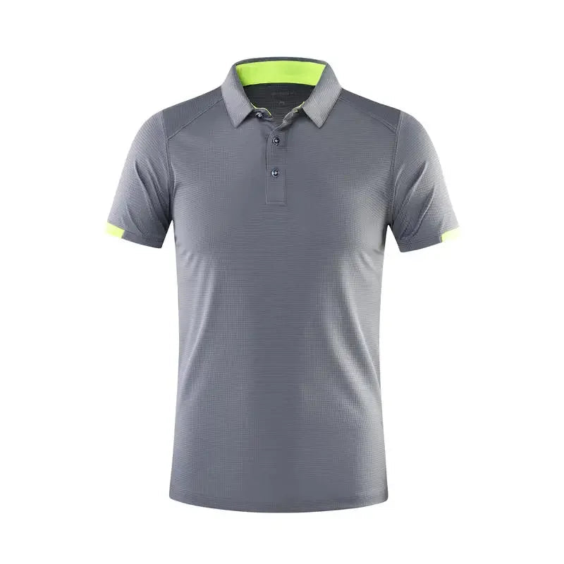 Quick-drying sports polo shirt custom printed company brand logo casual short-sleeved polo print shirt T-shirt 4XL 2025 Beauty hair & fashionfj