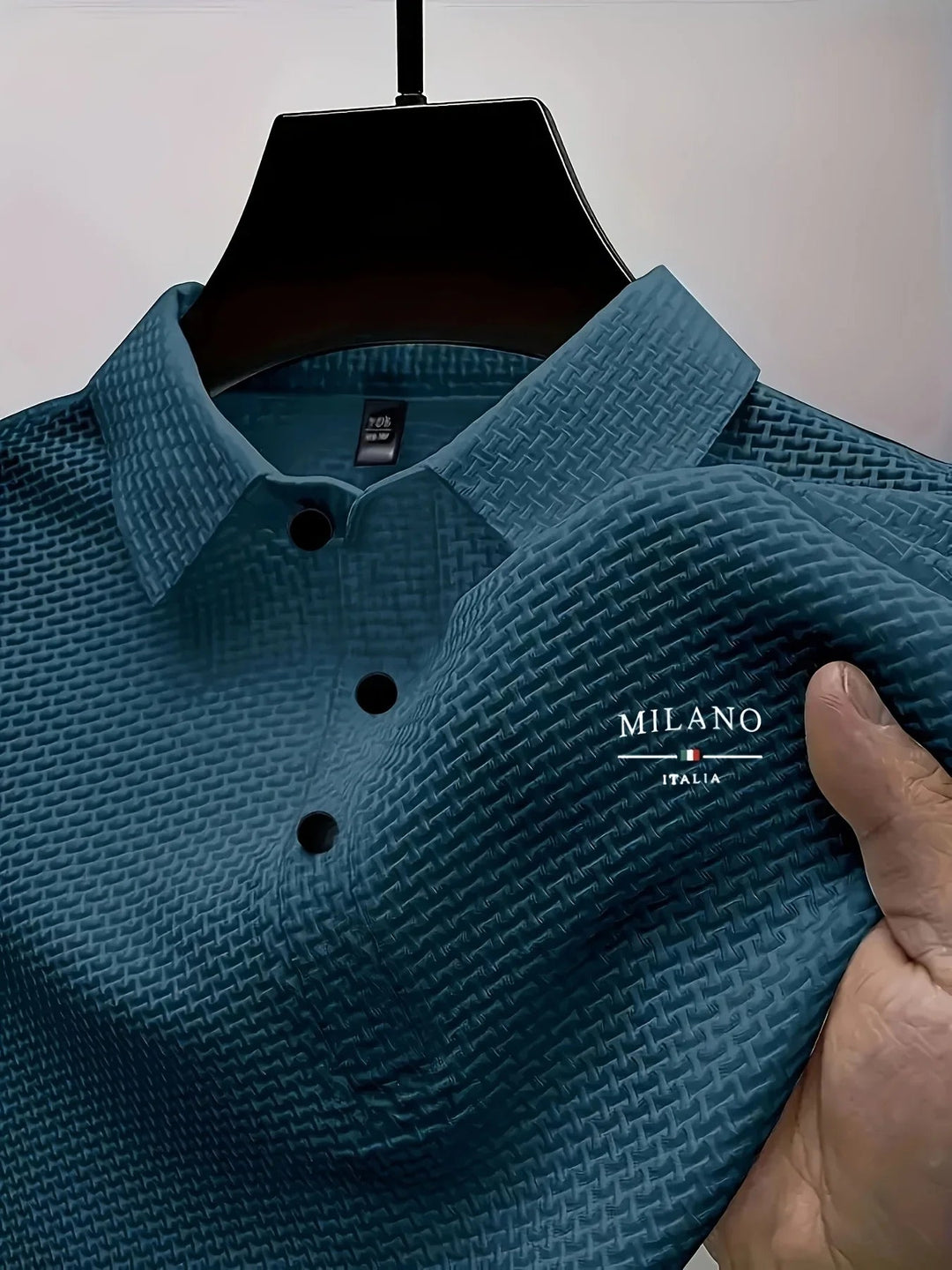 Cool POLO shirts for men's casual wear, with exquisite craftsmanship, with lapel, button closure, in solid color, classic and fa Beauty hair & fashionfj