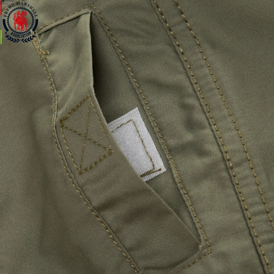 Fredd Marshall 2023 Fashion Military Shirt Long Sleeve Multi-pocket Casual Shirts Brand Clothes Army Green Camisa Masculina 117 Beauty hair & fashionfj