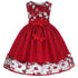 European and American embroidery dress dress girl&