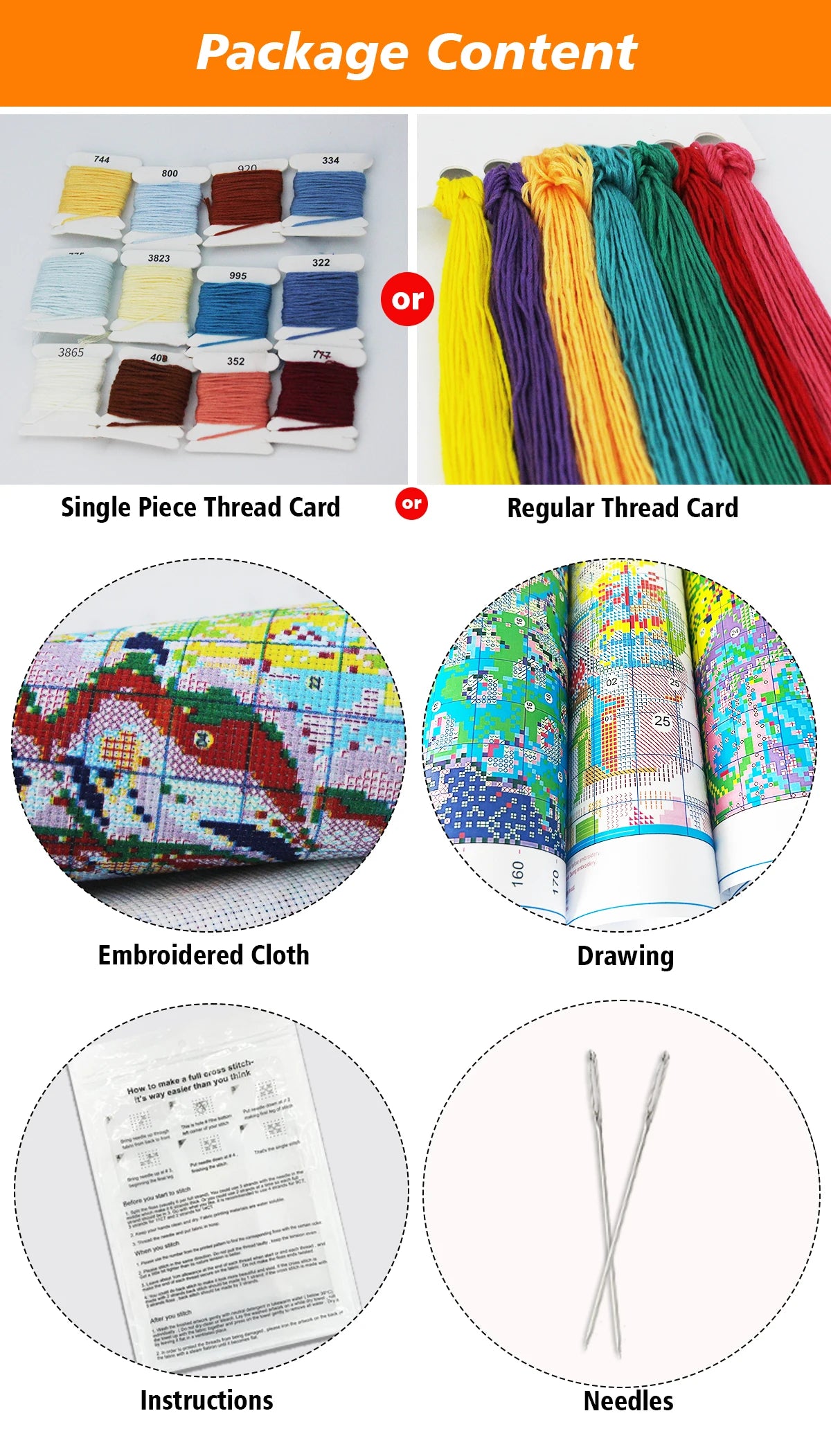 Christmas tree 40X40CM/15.74inch cross stitch Kit diy 11CT/14CT Embroidery crafting supplies embroidered kit hanging