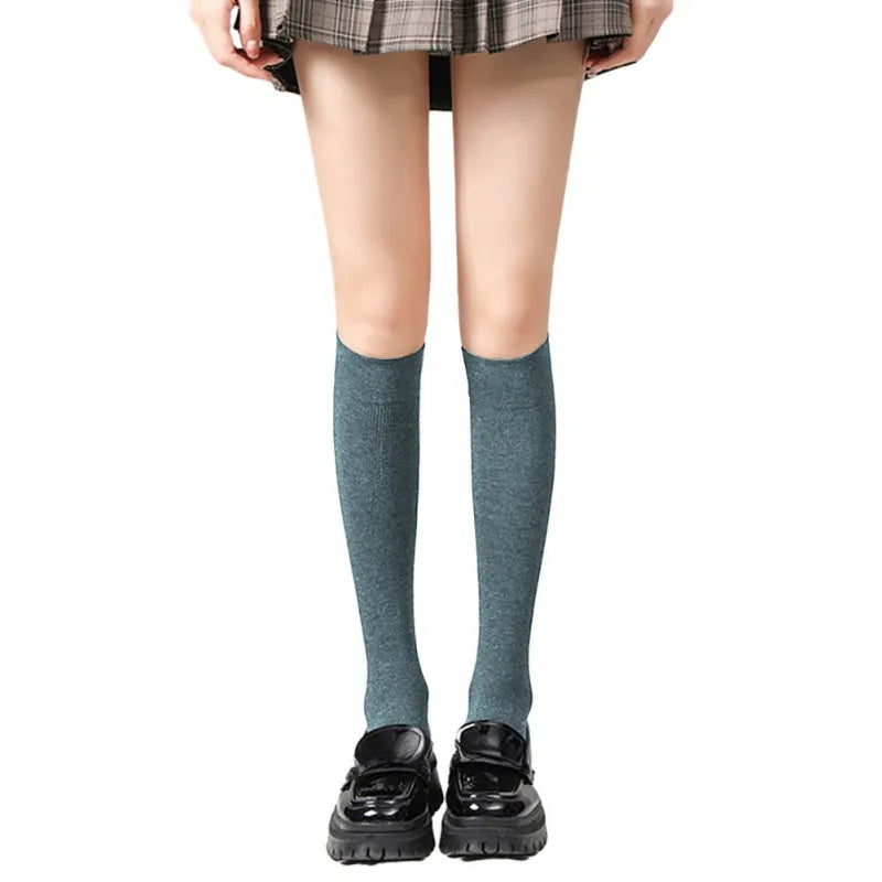 Kids Girls Knee High Socks School Uniform Socks Girls Seamless Cotton Stockings Toddler Football Socks Dress Socks