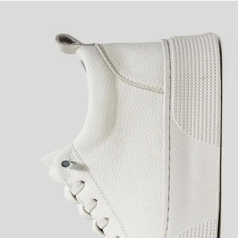 White Sneakers for Men  Fashion Casual Lace Up Round Toe Flat mens Running Sport Shoes Zapatillas Deportivas Hombre 2024