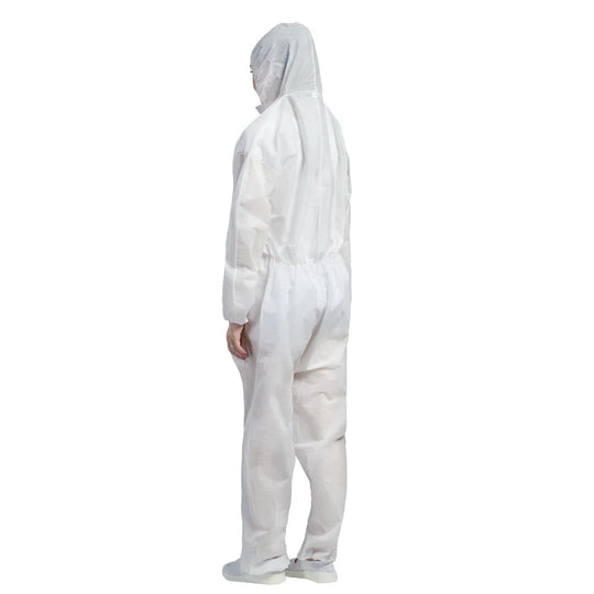 H-9011 Pre-Sterilized SMS Nonwoven 3-Piece Suit Biopharmaceutical Medical Device Manufacturing Cleanroom Garment(No Shoes) Beauty hair & fashionfj