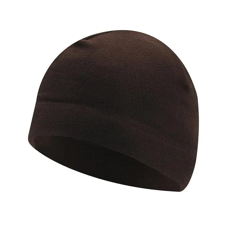 Winter New Fleece Hat Windproof Outdoor Hiking Accessories Hunting Men Caps Snowboard Cycling Warmer Brimless Beanies Hat