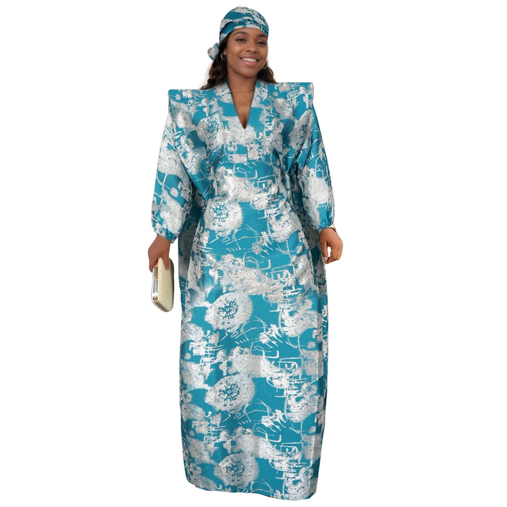 African Dresses for Women Traditional Africa Clothing Dashiki Ankara Outfits Gown Abayas Robe Muslim Kaftan Maxi Long Dress 2025 Beauty hair & fashionfj