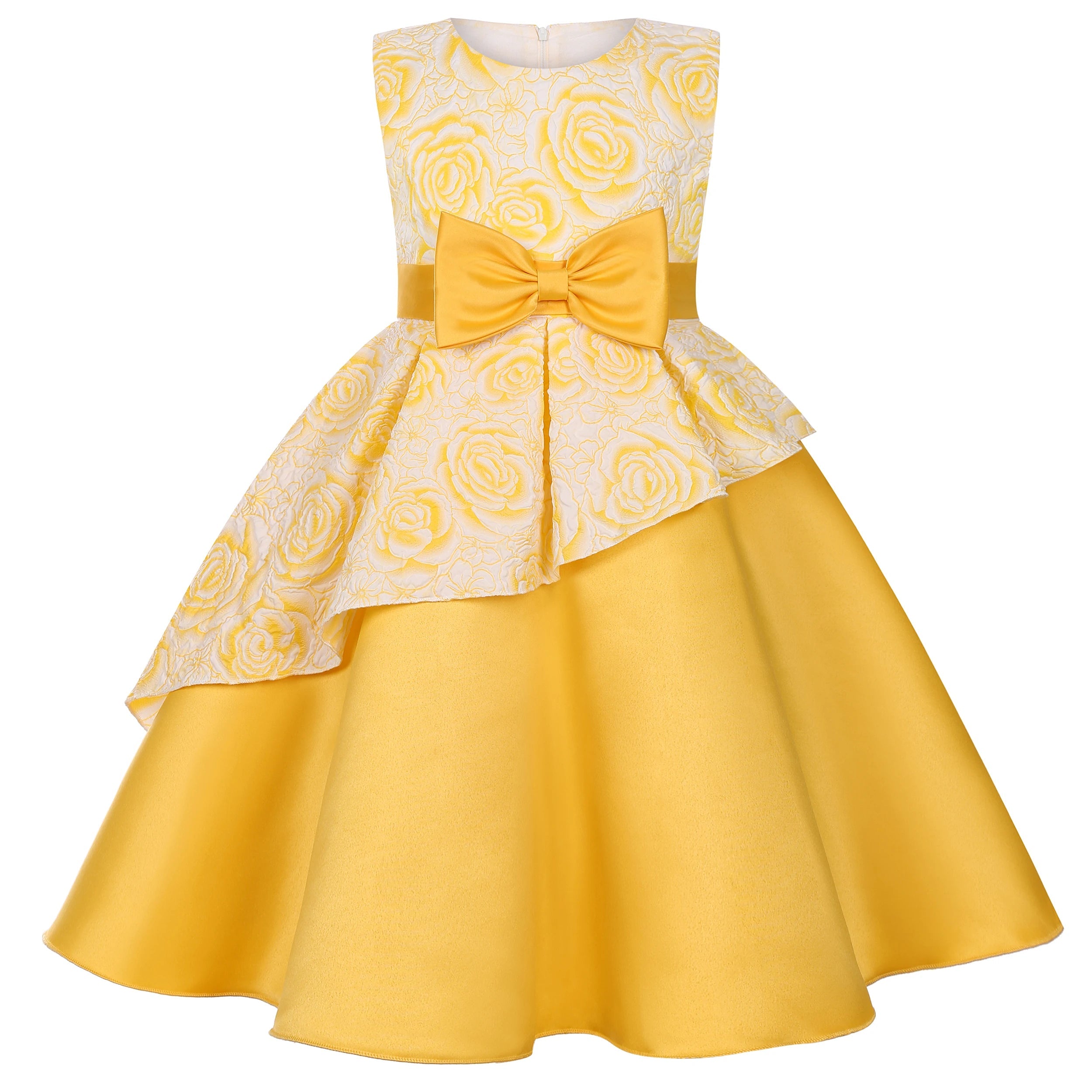 2025 Girls Party Dress High Quality Children Beautiful  Princess Birthday Wedding Party  Dress Beauty hair & fashionfj