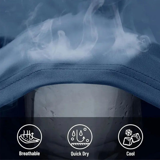 UPF 50+ Sun Protection T-Shirts Mens Long Sleeve Hoodie Casual Quick Dry T shirts Outdoor Hike Sports Run Pullover Tops Beauty hair & fashionfj