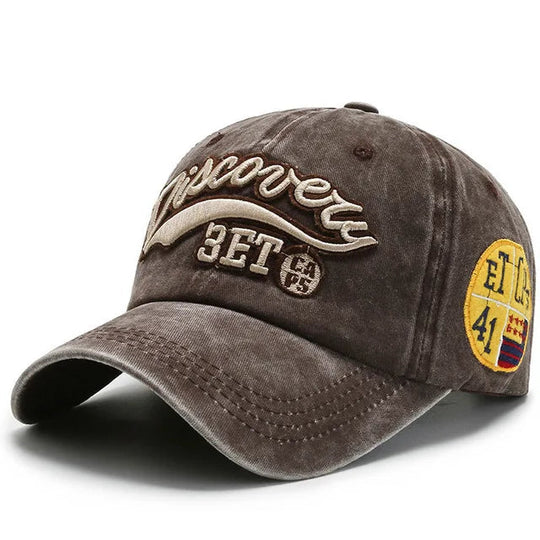 2022 Summer Women Men Baseball Cap Fashion Letter Embroidery Snapback Hat Vintage Washed Cotton Unisex Hip Hop Sun Hat Casquette Beauty hair & fashionfj