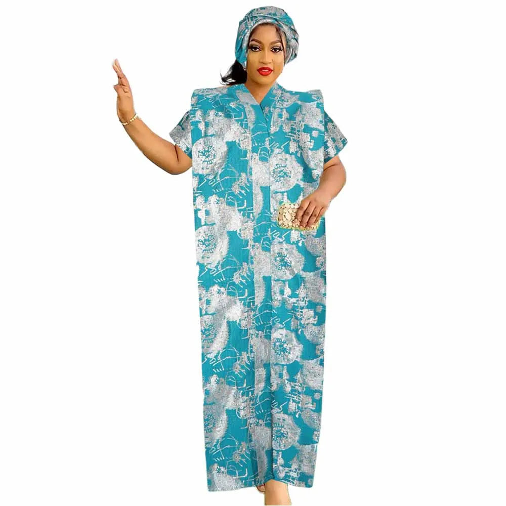 African Dresses for Women Traditional Africa Clothing Dashiki Ankara Outfits Gown Abayas Robe Muslim Kaftan Maxi Long Dress 2025 Beauty hair & fashionfj